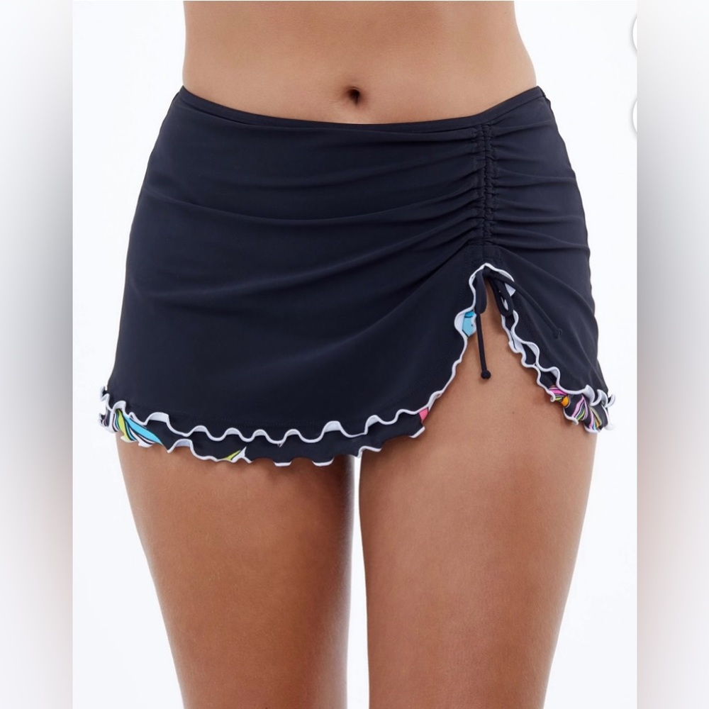 NWT Profile by Gottex Monaco Cinch Swim Skirt
